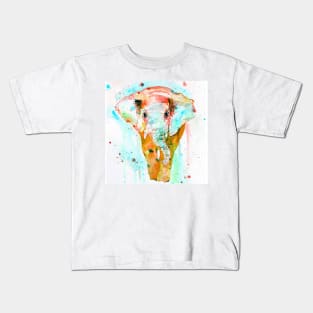 Colorful Elephant Kids T-Shirt